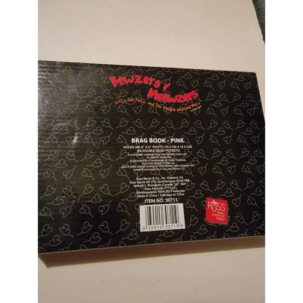 Russ Bowzers Meowzers Photo Album Brag Book Cats Kittens Pet 48 6x4